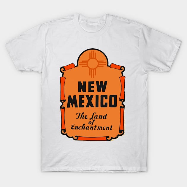 Vintage New Mexico T-Shirt by ZSONN